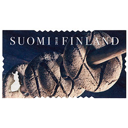 Suomalaisia makuja - Ruisleipä  postimerkki kotimaa ikimerkki