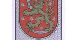 Suomen historiallinen vaakuna  postimerkki 10 markka