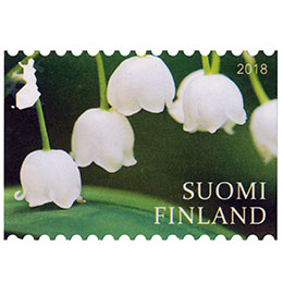 Suomen luontotunnukset I - Kielo  postimerkki kotimaa ikimerkki