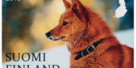 Suomen luontotunnukset I - Suomenpystykorva  postimerkki kotimaa ikimerkki