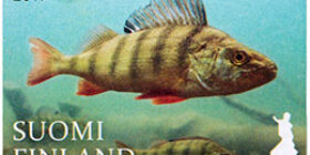 Suomen luontotunnukset II - Ahven postimerkki kotimaa ikimerkki