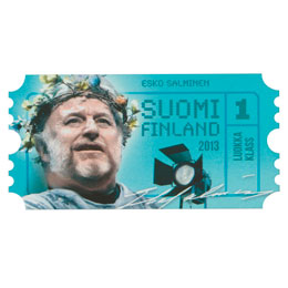 Suomen näyttelijäliitto 100 vuotta - Esko Salminen  postimerkki 1 luokka