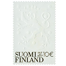Suomen vaakuna  postimerkki 10