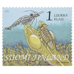 Suomenlahti - Merialueen eliölajistoa  postimerkki 1 luokka