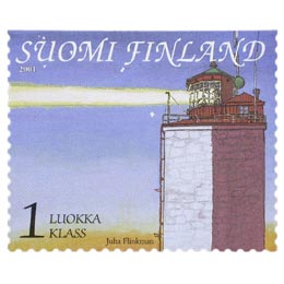 Suomenlahti - Utön majakka  postimerkki 1 luokka