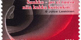 Suudelma - Suukko - jos ei ruusu ... postimerkki 1 luokka