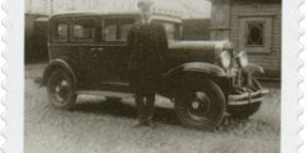Taksiliikenne - Chevrolet 1929  postimerkki 0
