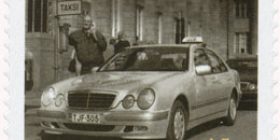 Taksiliikenne - Mercedes-Benz 2002  postimerkki 0