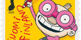 Tatu ja Patu - Tatu kirjoittaa  postimerkki kotimaa ikimerkki