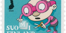 Tatu ja Patu - Tatu saksii  postimerkki kotimaa ikimerkki