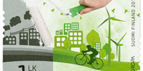 Think Green  postimerkki 1 luokka