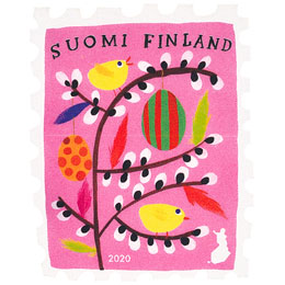 Tipitii - Virpomavitsa postimerkki kotimaa ikimerkki