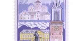 Turku 750 vuotta  postimerkki 1