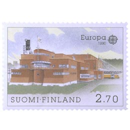 Turun postikeskus  postimerkki 2