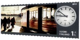 VR 150 vuotta - Sähkömoottorijuna  postimerkki 1 luokka