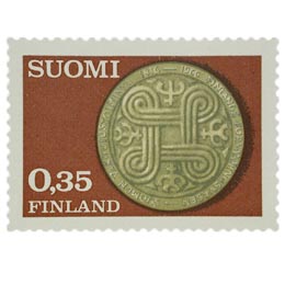 Vakuutustoiminta 150 vuotta  postimerkki 0