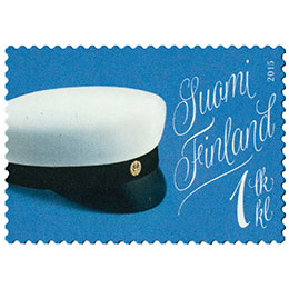 Valkolakki  postimerkki 1 luokka