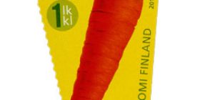 Vekkulit kasvikset - Porkkana  postimerkki 1 luokka