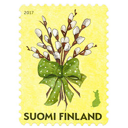 Virvon varvon  postimerkki kotimaa ikimerkki