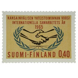 YK 20 vuotta  postimerkki 0