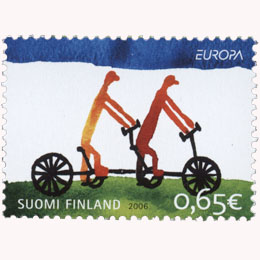 Yhdentyminen  postimerkki 0